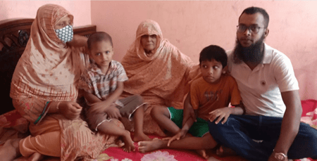 ঘরে ফিরেছেন নাবিক বিপ্লব, আনন্দে আত্মহারা পরিবার biplob