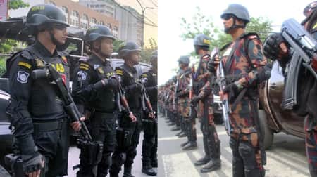 আইন-শৃঙ্খলা রক্ষাকারী বাহিনী