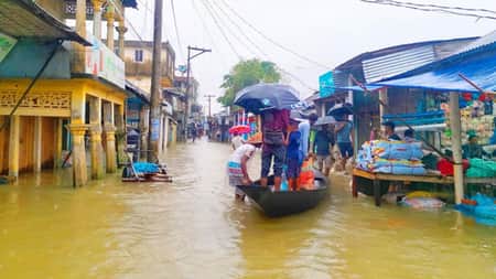 বন্যায় বিপর্যস্ত বৃহত্তর সিলেট অঞ্চল Bonna