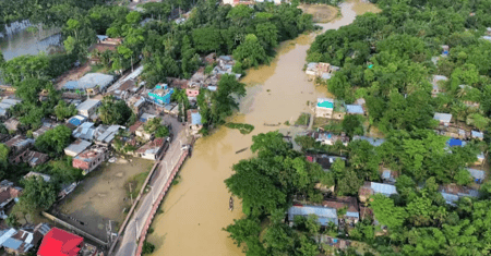 সিলেটে পানিবন্দি ৬ লাখ ৫৮ হাজার মানুষ