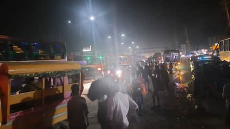 আশুলিয়ায় ২০ কিলোমিটার যানজট, ভোগান্তিতে যাত্রীরা