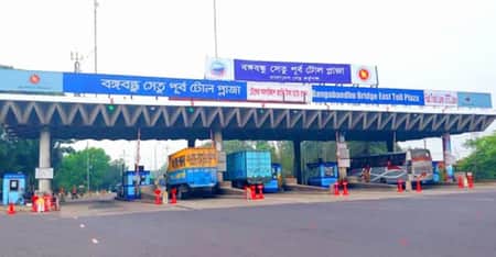 বঙ্গবন্ধু সেতুতে একদিনে ৩ কোটি ৬৫ লাখ টাকার টোল আদায়