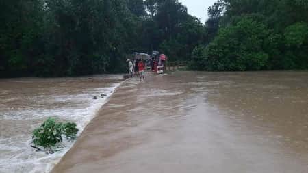 ত্রিপুরার পানিতে প্লাবিত চুনারুঘাটের নিম্নাঞ্চল, বাড়ছে জনদুর্ভোগ