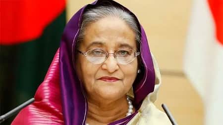 প্রধানমন্ত্রী শেখ হা‌সিনা