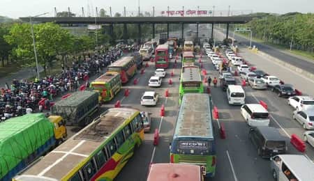 পদ্মা সেতুতে একদিনে ৪ কোটি ৮৪ লাখ টাকার টোল আদায়