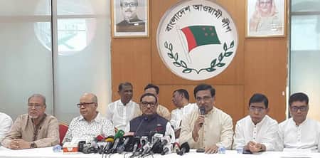 আওয়ামী লীগের সাধারণ সম্পাদক ওবায়দুল কাদের