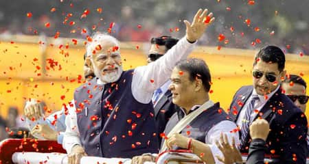 ৪০৯ আসনের ফল ঘোষণা, এগিয়ে বিজেপি modi