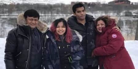 মতিউর ও স্ত্রী-ছেলে