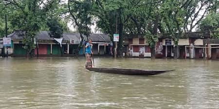 সিলেটে নদ-নদীর পানি