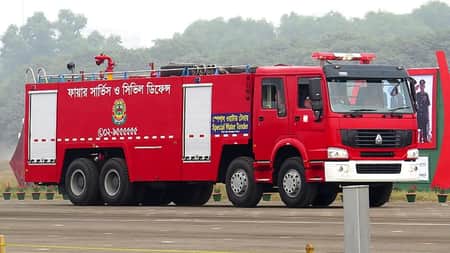 ফায়ার সার্ভিসের গাড়ির টোল না নেয়ার নির্দেশ Fire Service