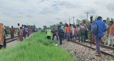 নরসিংদীতে ট্রেনে কাটা পড়ে নিহত ৫ train