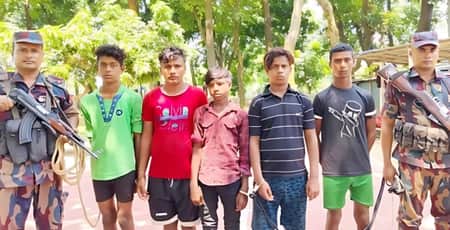 প্রথমবারের মতো আটক ৫ ভারতীয়কে ফেরত দেয়নি বিজিবি BGB