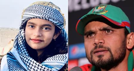 মেয়েকে আন্দোলনে যাওয়ার অনুমতি দিয়েছিলেন মাশরাফী Mas