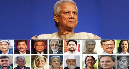 অন্তর্বর্তী সরকারের উপদেষ্টাদের দপ্তর বণ্টন