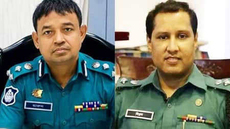 আলোচিত পুলিশ কর্মকর্তা হারুন ও বিপ্লব এখন কোথায় police officer
