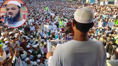 হিন্দু সম্প্রদায়ের পাশে ছায়ার মতো থাকব : শায়েখে চরমোনাই