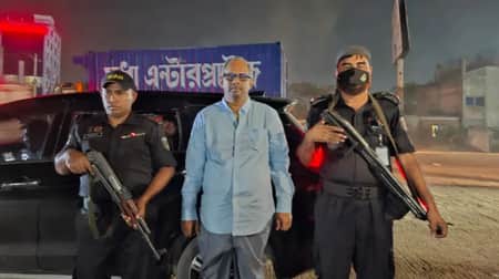 বসুন্ধরা থেকে সুনামগঞ্জ-৫ আসনের সাবেক এমপি মানিক গ্রেপ্তার