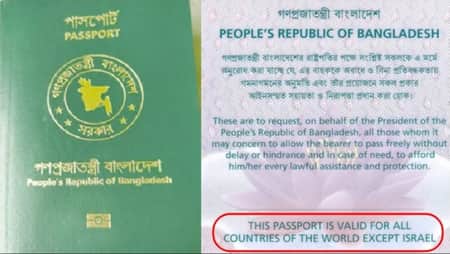 দেশের পাসপোর্টে ‘এক্সেপ্ট ইসরায়েল’ পুনর্বহাল দাবি