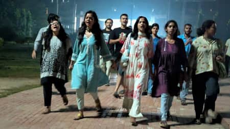 জাবিতে শিবিরবিরোধী মিছিলকারীদের অভিনন্দন জানাল শিবির