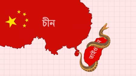 চীনের অ্যানাকোন্ডায় হাঁসফাঁস প্রতিবেশী দ্বীপের