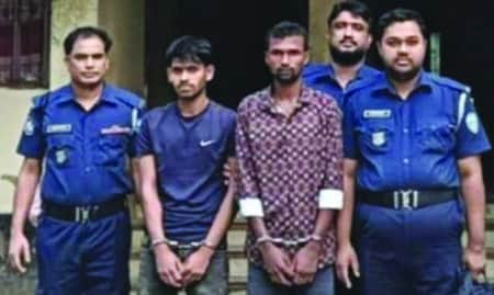 খালে গোসল করতে গিয়ে লালসার শিকার কিশোরী, দুই যুবক গ্রেপ্তার