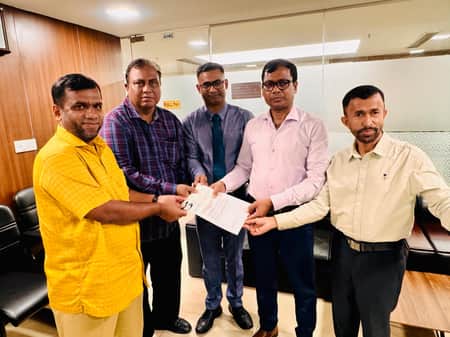 প্রধান উপদেষ্টার ত্রাণ তহবিলে ২৫ লক্ষাধিক টাকা অনুদান BRUNEI news