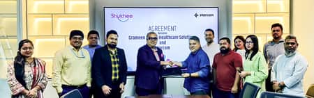 গ্রামীণ ডিজিটাল হেলথকেয়ার সলিউশনসের সঙ্গে স্টারকমের চুক্তিবদ্ধ সই