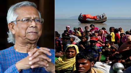 রোহিঙ্গা সংকট সমাধানে আন্তর্জাতিক সম্মেলন চান ড. ইউনূস Yunus
