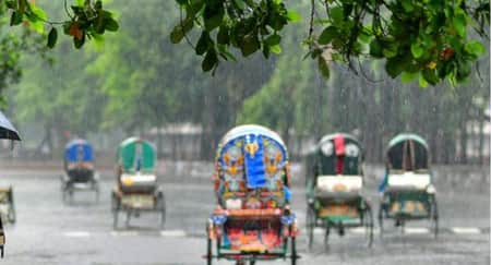 মঙ্গলবার সন্ধ্যা ৬টা থেকে পরবর্তী ৭২ ঘণ্টার হালকা বৃষ্টির পূর্বাভাস halka bristry