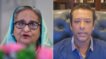 ভারতেই আছেন শেখ হাসিনা, জানালেন জয় hasina-joy