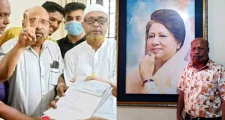 নৌকায় ভ্রমণ শেষে তিনি এখন ধানের শীষে BNP