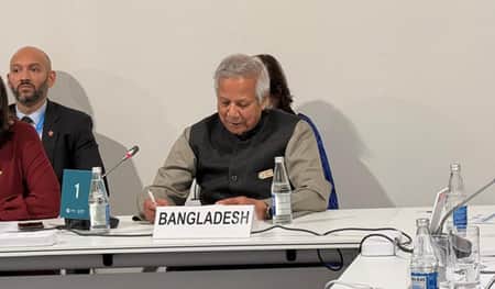 জলবায়ু ঝুঁকিপূর্ণ দেশগুলোর যথেষ্ট সহায়তা প্রয়োজন : প্রধান উপদেষ্টা DR Yunus
