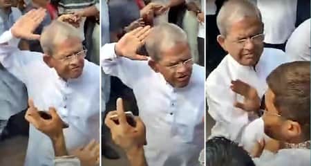 মেজাজ হারিয়ে যা করলেন মির্জা ফখরুল, হ.তবাক সবাই Fakhrul