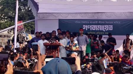 ছাত্রলীগ-যুবলীগের সঙ্গে ম্যাচ খেলতে প্রস্তুত আছি : হাসনাত আবদুল্লাহ হাসনাত আবদুল্লাহ