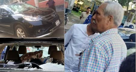 শাহজাহান ওমরের গাড়ি ভাঙচুর, মামলা দিতে গিয়ে গ্রেফতার Omar