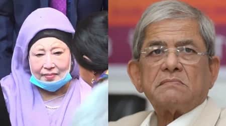 খালেদা জিয়াকে সেনাকুঞ্জে দেখে কাঁদলেন মির্জা ফখরুল