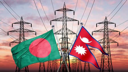 বাংলাদেশে বিদ্যুৎ সরবরাহ শুরু করল নেপাল nepal-bangladesh