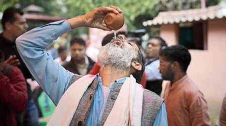 প্রতিদিন সবাইকে টাটকা গোমূত্র পানের পরামর্শ হিন্দু পরিষদের
