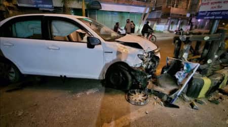 সড়ক দু..র্ঘটনার কবলে রাজশাহী জামায়াতের আমির Car