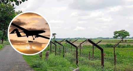 ভারতের সীমান্তে বাংলাদেশের ড্রোন মোতায়েন! Simanto