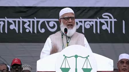দেশে আর কোনো ভোট চোরকে দেখতে চাই না : জামায়াত আমির জামায়াত আমির