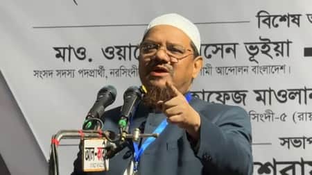 জামায়াত মুখে বলে একটা, আর গোপনে বৈঠক করে ভারতের সঙ্গে : চরমোনাই পীর চরমোনাই পীর