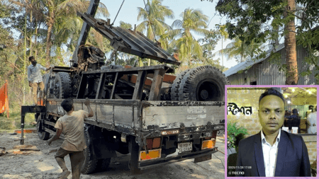 চোরাই ট্রাক উদ্ধার