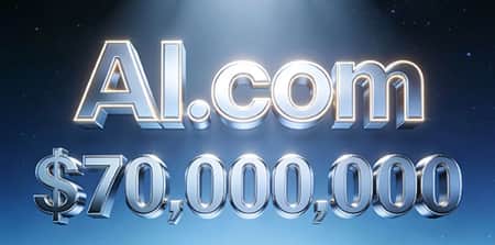 ডোমেইন ইতিহাসে নতুন রেকর্ড: AI.com বিক্রি ৭ কোটি ডলারে ডোমেইন