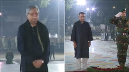 ভাষা শহীদদের প্রতি রাষ্ট্রপতি ও প্রধানমন্ত্রীর শ্রদ্ধা