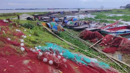 মাছ ধরা বন্ধ