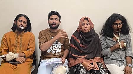নতুন সরকার হাদি হত্যার বিচার না করলে তাদের জীবন জাহান্নাম বানিয়ে দেব হাদি