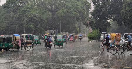 বজ্রসহ বৃষ্টির আভাস