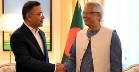 তারেক রহমানকে প্রধান উপদেষ্টার অভিনন্দন অভিনন্দন বার্তা