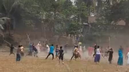 ব্রাহ্মণবাড়িয়ায় বিড়ির ধোঁয়াকে কেন্দ্র করে দু’পক্ষের সংঘর্ষ, আহত ৭ দু’পক্ষের সংঘর্ষ